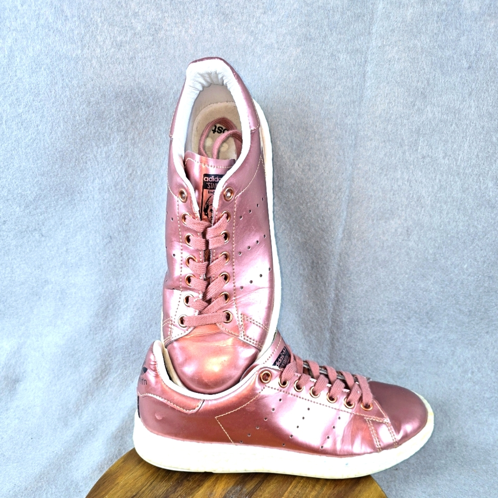 Adidas Stan Smith Metallic Rose Gold Limited Edition Shoes 7